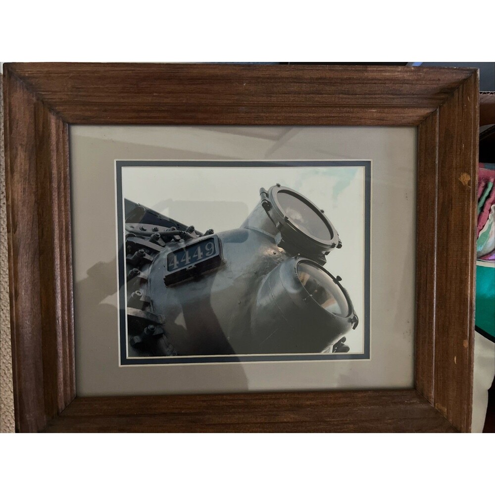 American Freedom Train  4449 Photo Photograph Matted and Framed